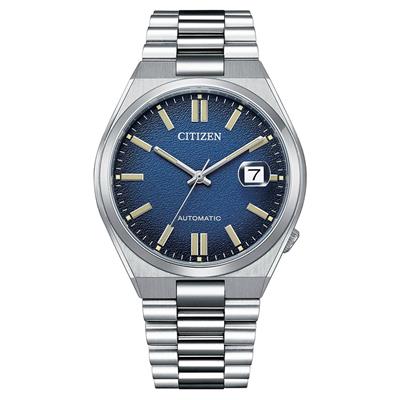 Citizen Tsuyosa NJ0151-88L - grained blue - automatisch horloge