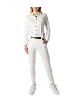 Zip Jeans Zomer Jumpsuit 139.08.10 Off-White