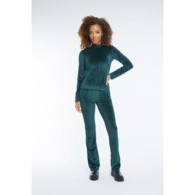 Loftymanner Verticale Lijnen MQ35 Broek Petrol Blauw