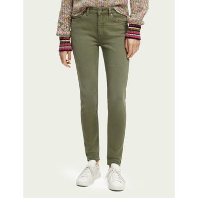 Scotch Dames Haut High-Rise Skinny Fit Jeans 170049 Groen