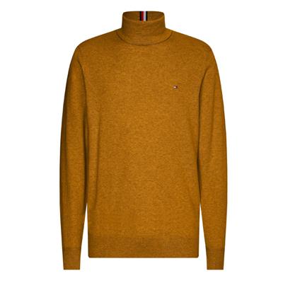 Hilfiger Heren Cashmere Mix Koltrui 28048 Geel Goud