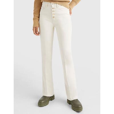 Tommy Dames Bootcut Jeans 37400.ybl Ecru