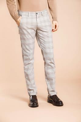 Mason's Pantalon Grijs Ruit CBE718