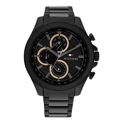 Tommy Hilfiger TH1792081 Herenhorloge - "Beauty in Black!"