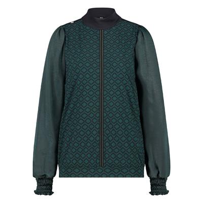 Zip73 Top Lange Mouw 90601/300 Groen