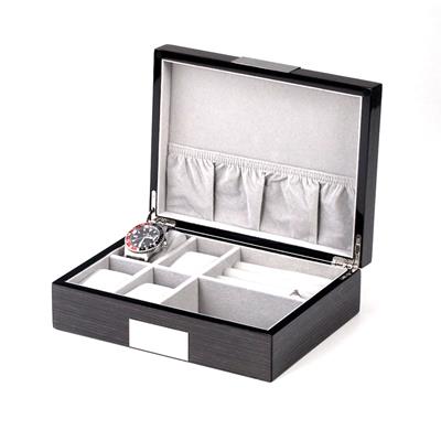 Horloge- en sieradenkist Wenge hout