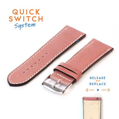 Horlogeband 22mm bruin