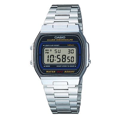 A164WA-1VES - retro digitaal horloge van Casio