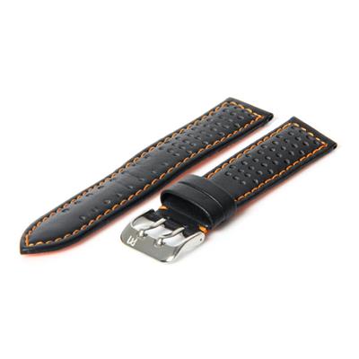 Horlogeband 20mm zwart (waterproof)