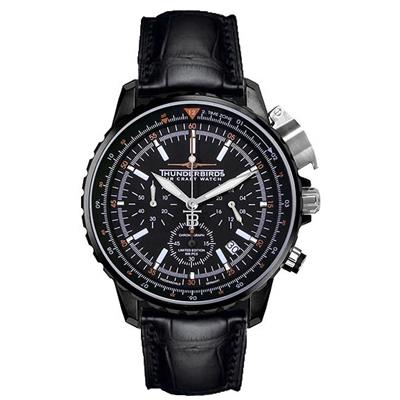 Thunderbirds horloge Falcon Pro IP Black 1078-K01