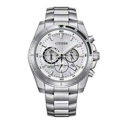 Citizen Sport AN8200-50A - Chronograaf horloge RVS