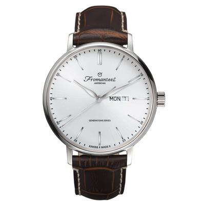 Fromanteel horloge generations day date dark brown