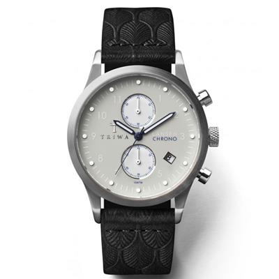 Triwa horloge Shade Lansen Chrono Black Deco Classic