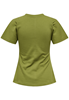 Onlmarie life s/s ruching top jrs noos Peat moss