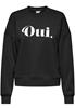 Onlbest l/s print crew neck swt Black Oui