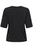 Jdyprime s/s studs top jrs Black stones