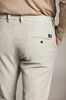 Mason's Torino chino broek met pied-de-poule print 9pn2r4973.594 Ice