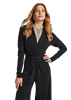 Freebird Jumpsuit Vasili LS F-Jer-Lurex Zwart