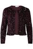 VIFAITH O-NECK L/S CARDIGAN FIG