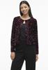 VIFAITH O-NECK L/S CARDIGAN FIG