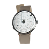 Klokers horloge KLOK-01 Straight Strap beige - D2