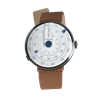 Klokers horloge KLOK-01 Straight Strap bruin - D4