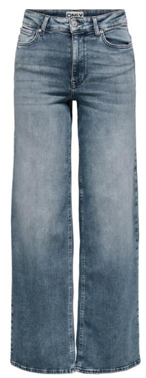 NOOS - ONLMADISON BLUSH HW WIDE DNM REA570 NOOS Special Blue Grey Denim