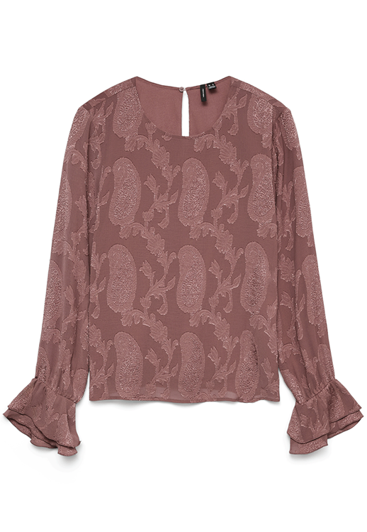Vmmishi ls top wvn Rose brown