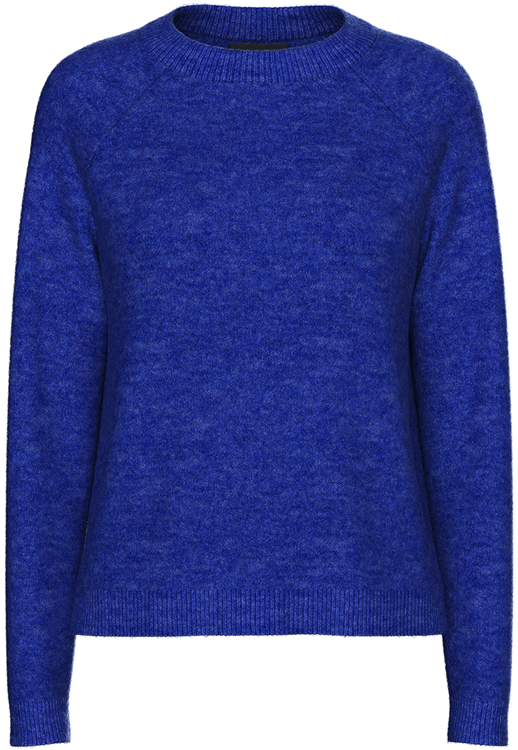 Pcjuliana ls o-neck knit noos bc Bluing