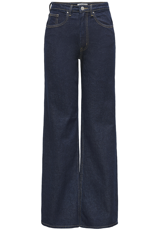 Onljuicy hw wide rinse dnm mas763 noos Dark Blue Denim
