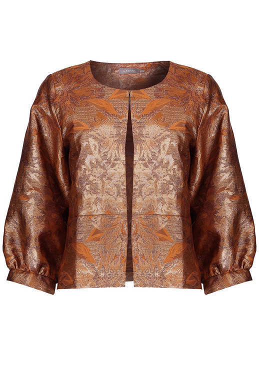 Geisha gilet Burned orange