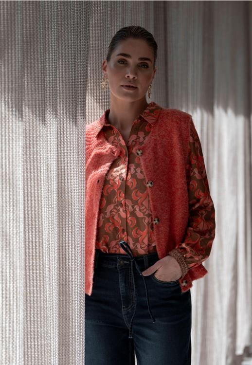 Geisha orange women's vest Orange