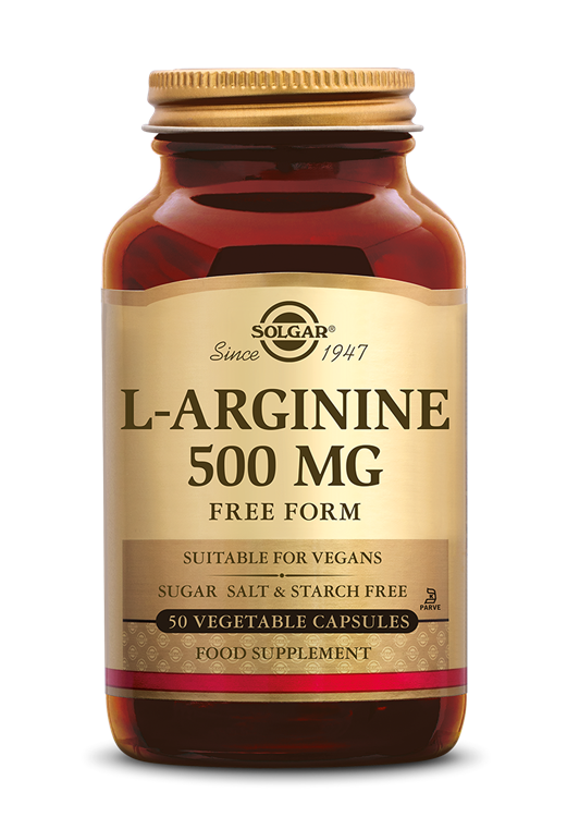 Solgar L Arginine 500 Mg 50 Capsules