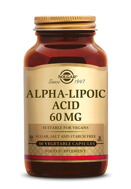 Alpha Lipoic Acid 60 mg (30 capsules)