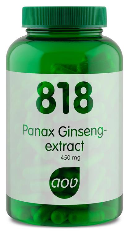 818 Panax Ginseng-extract 450 mg (180 capsules)