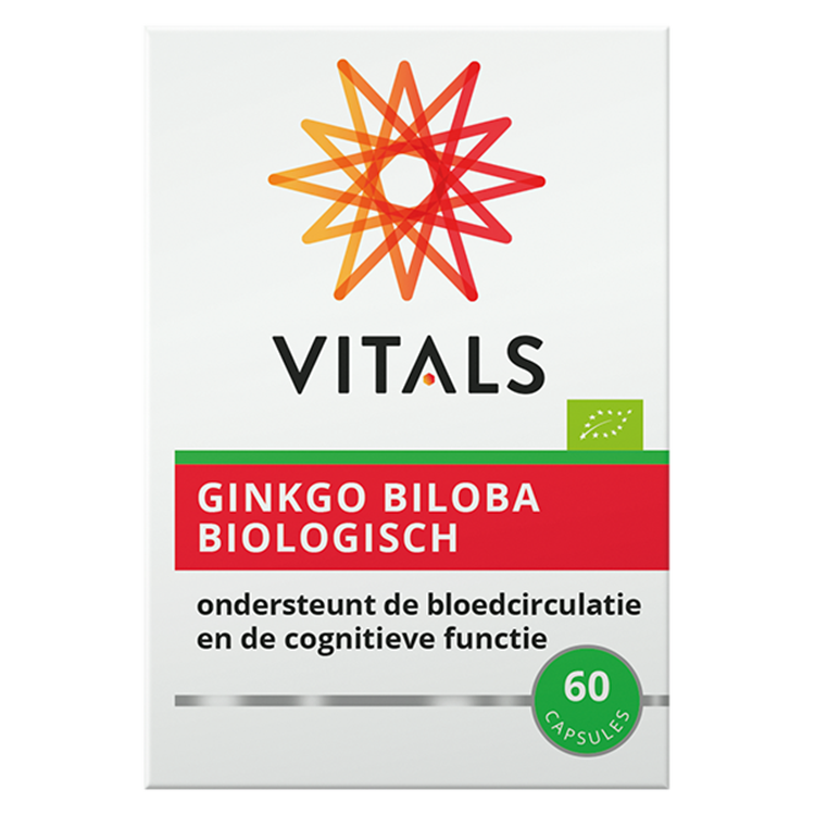 Ginkgo biloba biologisch (60 capsules)