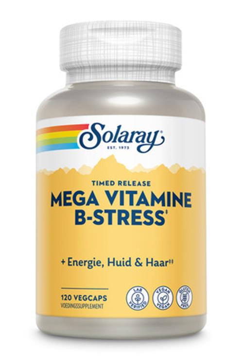 Solaray Mega Vitamine B Stress Capsules