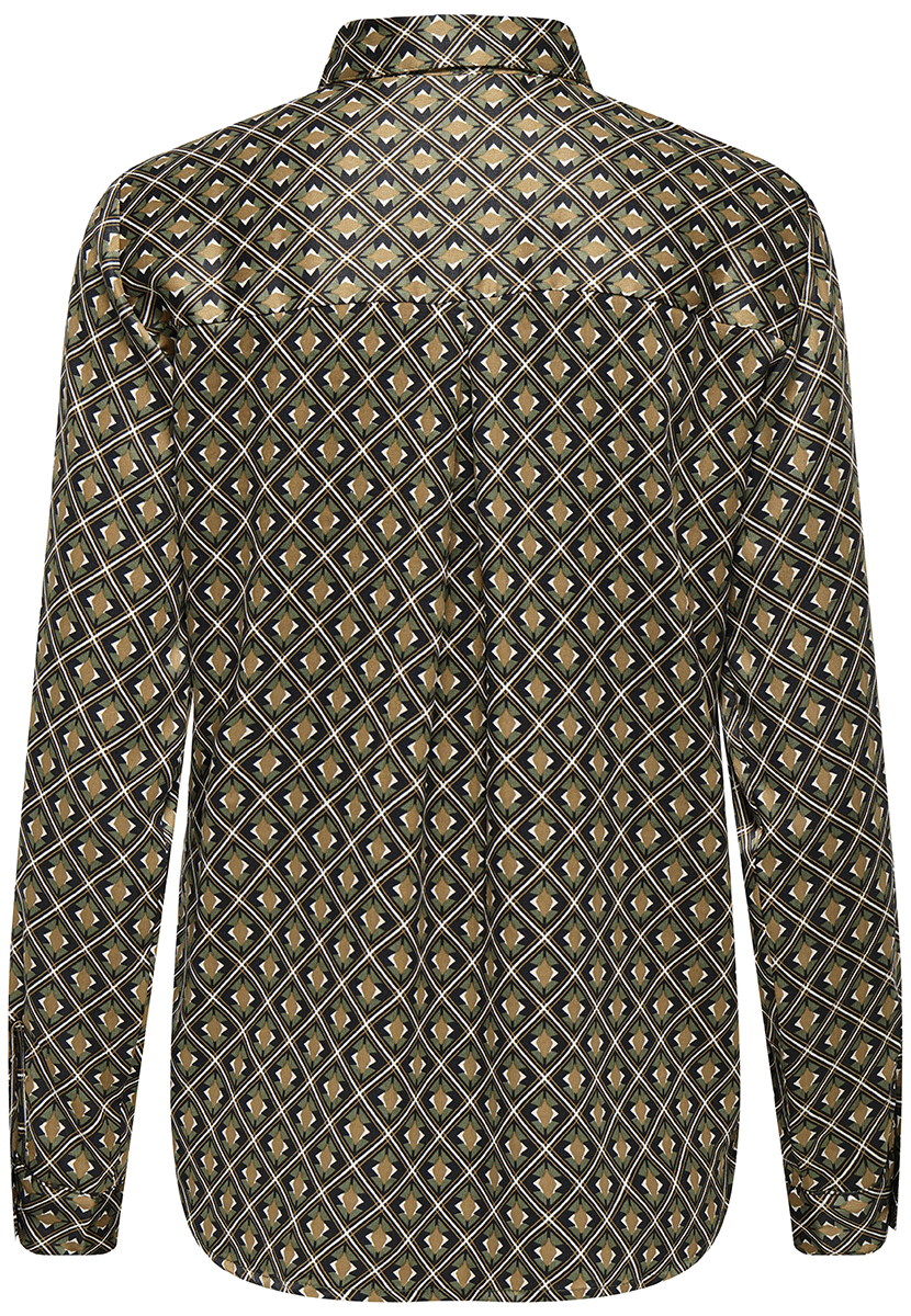 Onljane life l/s shirt wvn Kalamata geometric rotate