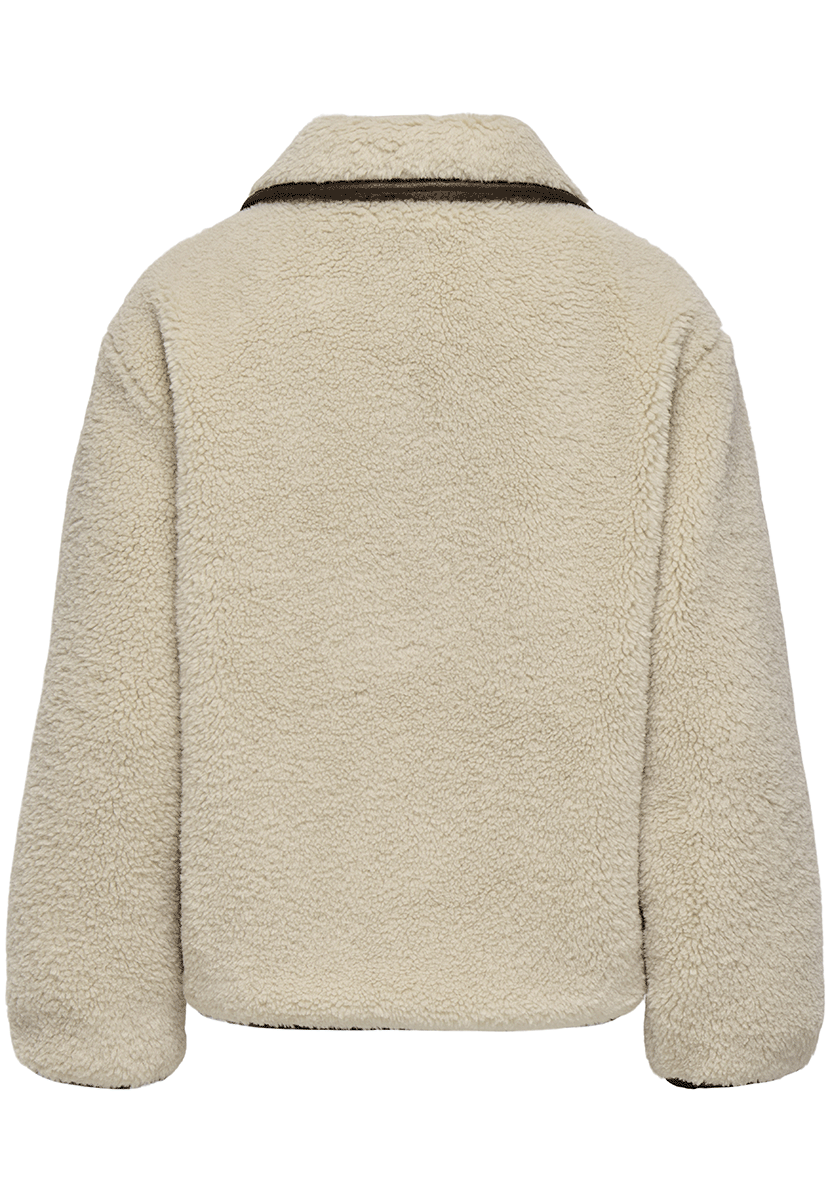 Jdynoella life teddy jacket otw noos Cement