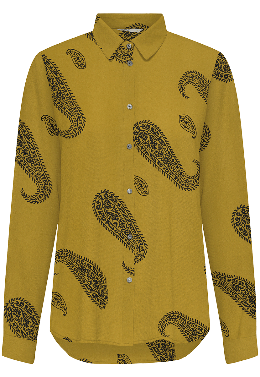 Onljane life l/s shirt wvn Plantation drifting paisley