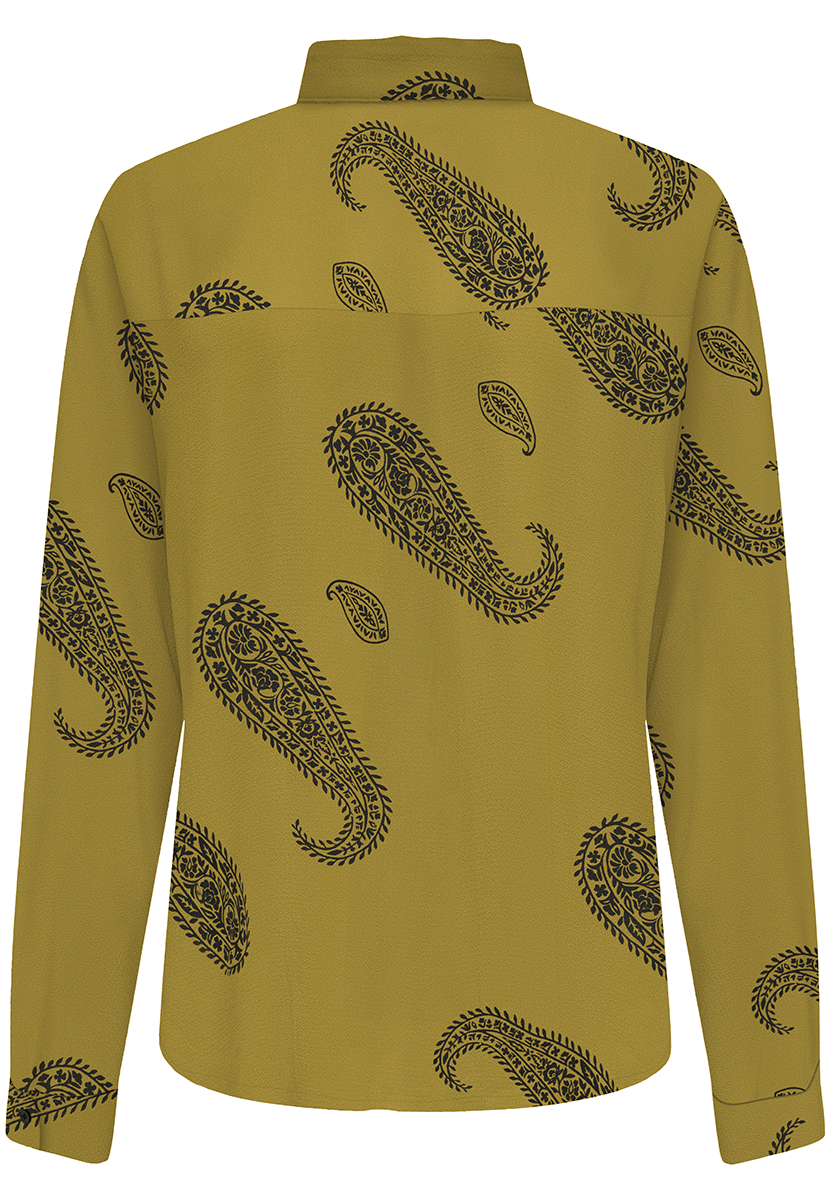 Onljane life l/s shirt wvn Plantation drifting paisley