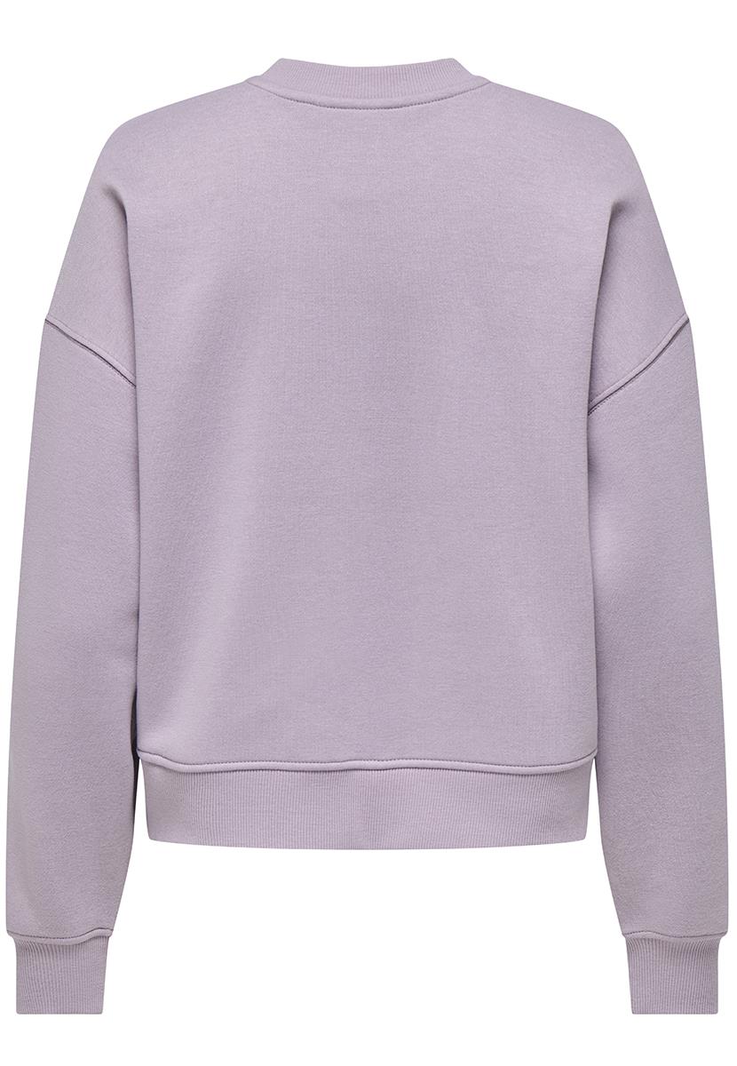 Onlbest l/s print crew neck swt Nirvana You me