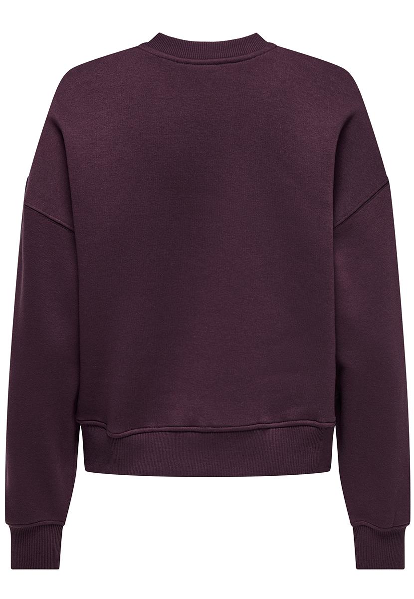 Onlbest l/s print crew neck swt Winetasting Art