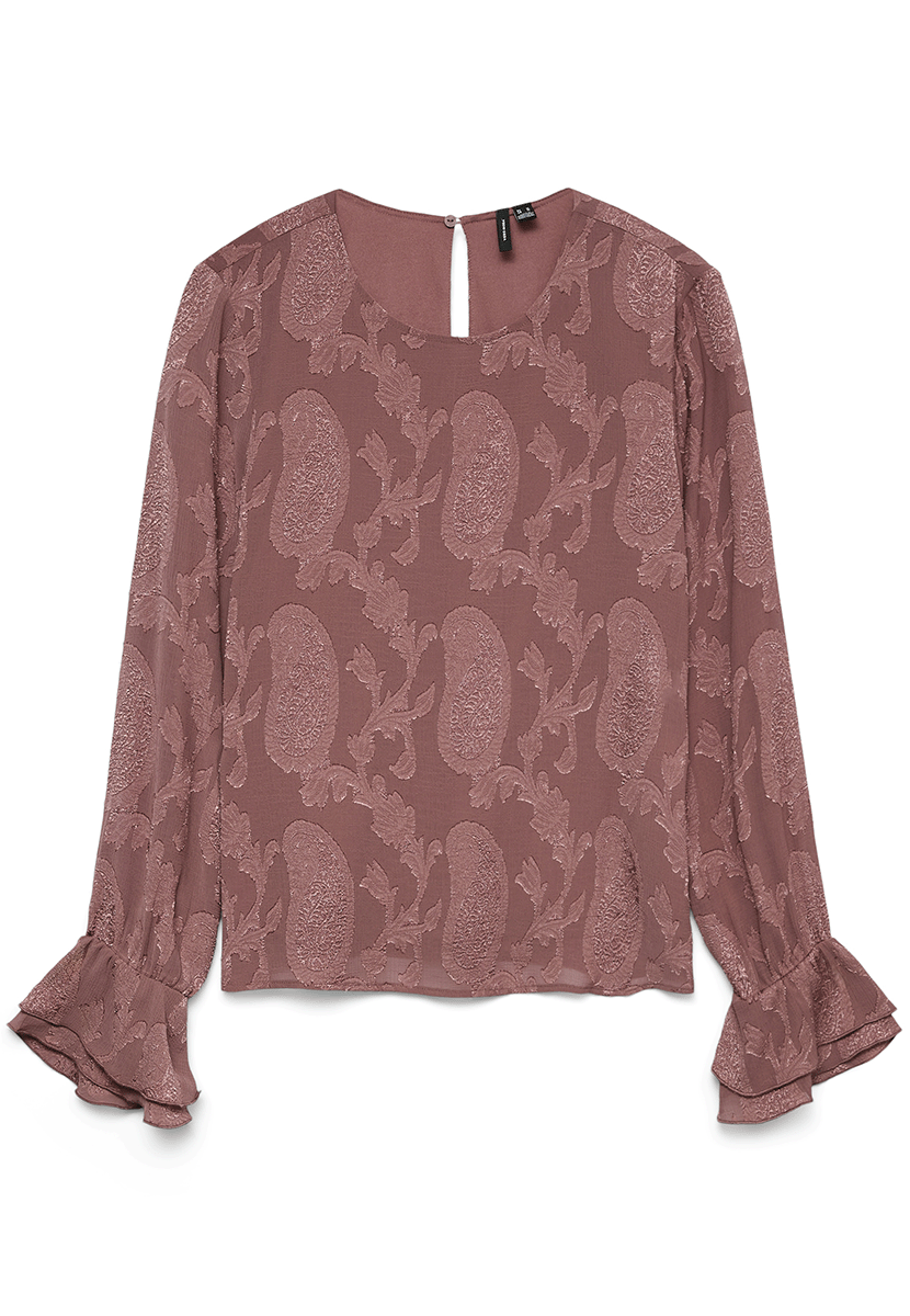 Vmmishi ls top wvn Rose brown