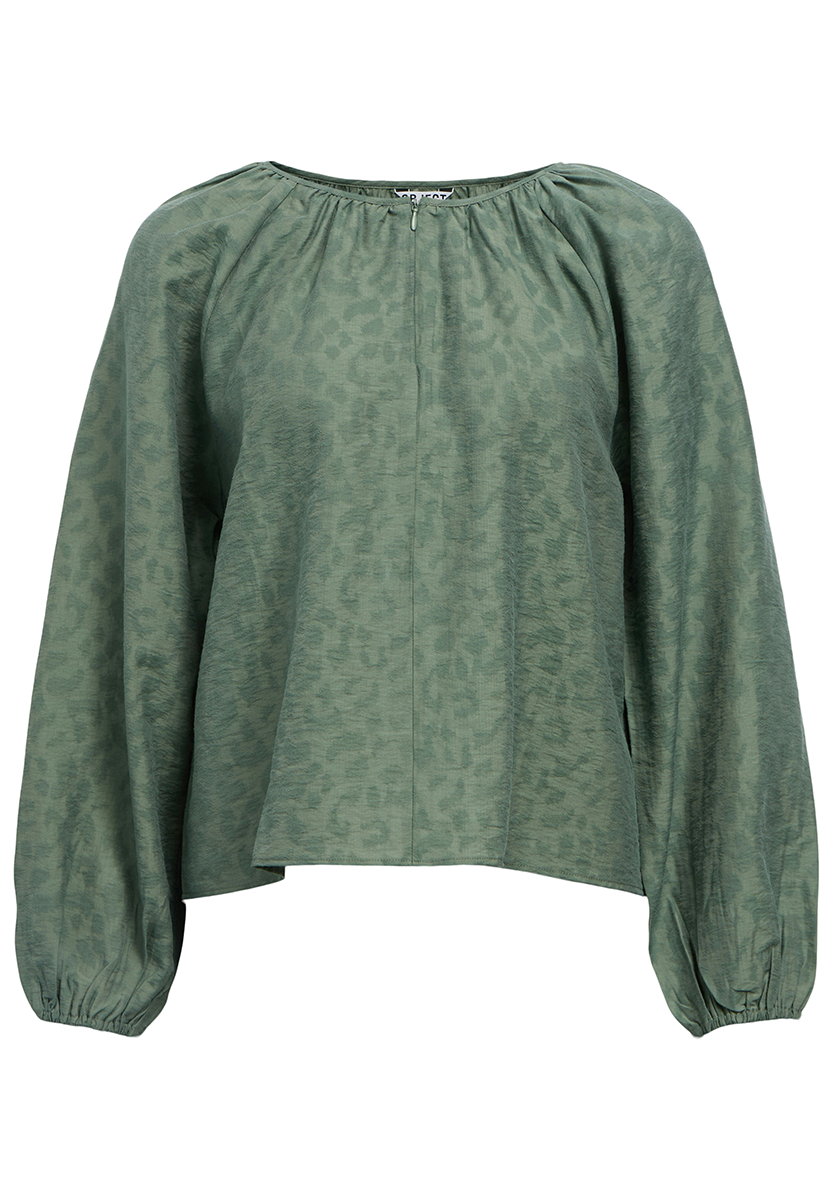 OBJTRUE L/S LO BLOUSE NOOS Laurel Wreath