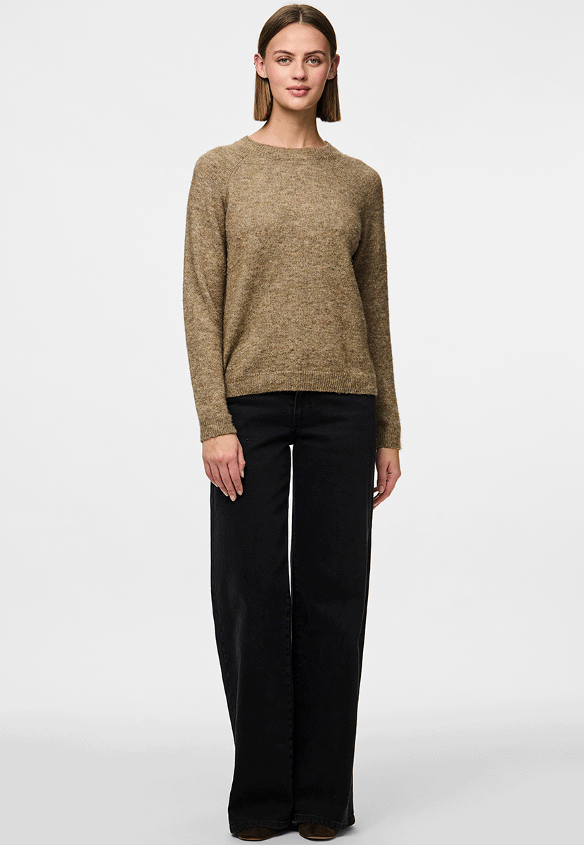 Pcjuliana ls o-neck knit noos bc Fossil