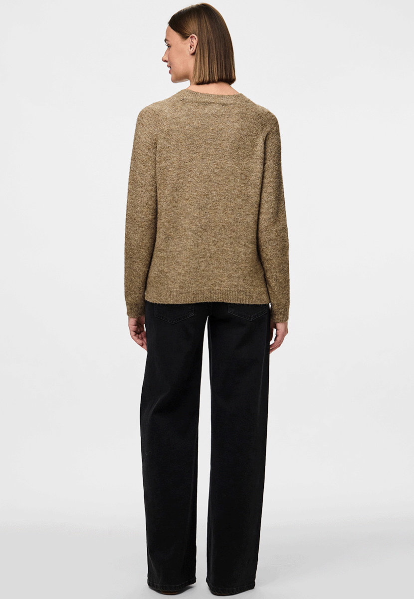 Pcjuliana ls o-neck knit noos bc Fossil