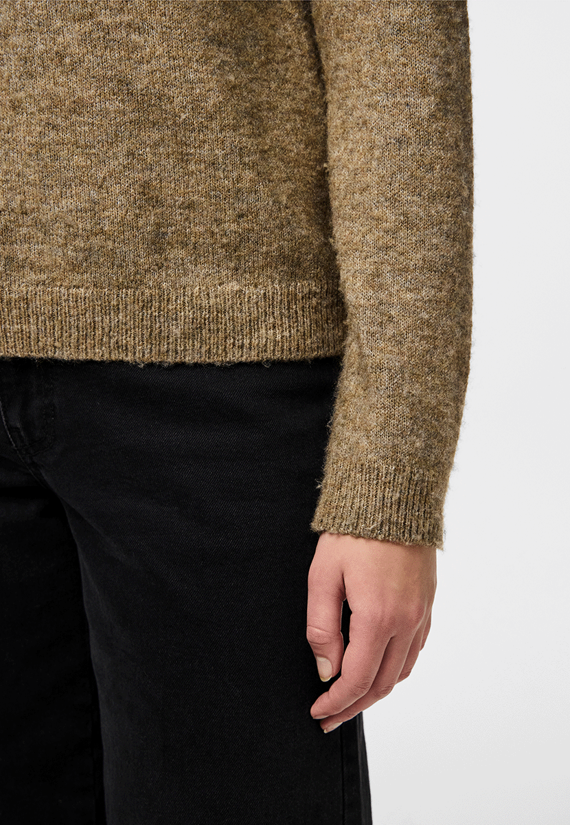 Pcjuliana ls o-neck knit noos bc Fossil