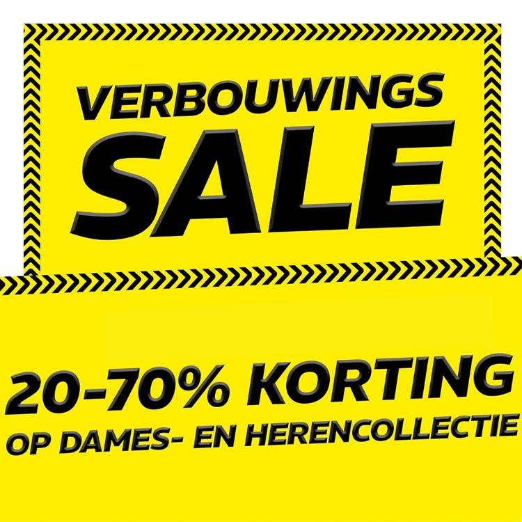 De verbouwingssale is begonnen bij Konijnendijk Mode!