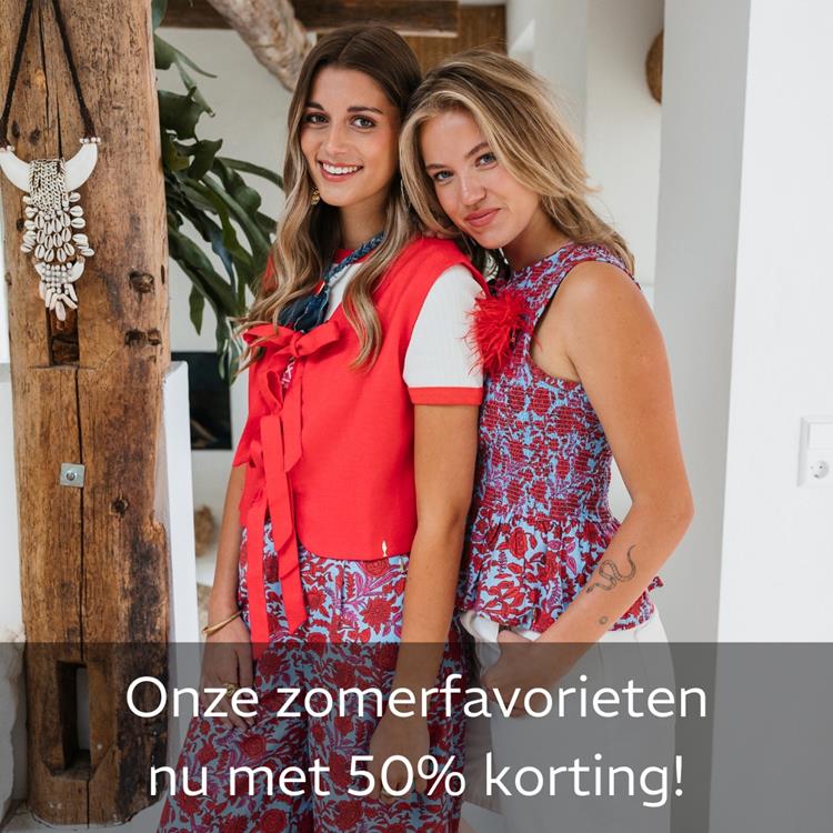 Onze zomerfavorieten nu met 50% korting!